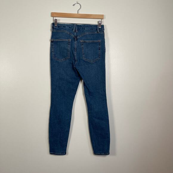 Good American • Good Legs Skinny Crop Jeans Blue 615 - Picture 2 of 6
